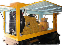 白沙移动电站(移动柴油发电机组) 白沙移动电站(移动柴油发电机组)